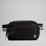 Lululemon Everywhere Belt Bag -  Black / White