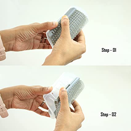 Altai Republic Cat Self Groomer with Catnip Cat Senses 3.0, Wall side Corner Cat Massage Comb, Grooming Brush for Indoor Kitten Pussy Cat