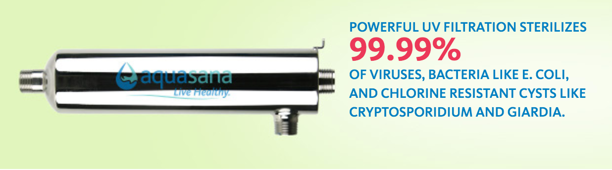 Aquasana Rhino 6-Stage 500k Gallon Well Water Filter System with UV