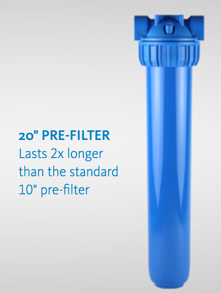 Austin Springs 10-Year 1 Million Gallon Whole House Water Filter with Salt-Free Conditioner