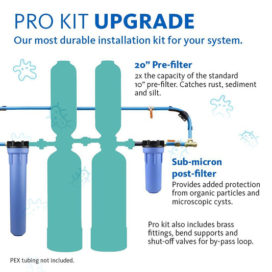 Austin Springs 300,000 Gal Whole House Water Filtration System with Salt-Free Conditioner